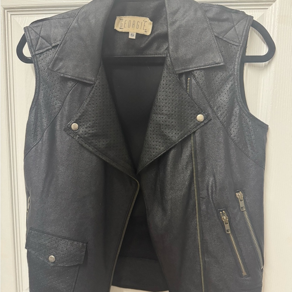 Georgie Black Women's Vest size small.